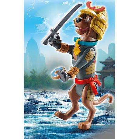 PLAYMOBIL - 70716 - SCOOBY-DOO Samurai - Licence Scooby Doo - Pour Enfant - Bleu - A partir de 5 ans BLEU 2 - vertbaudet enfant 