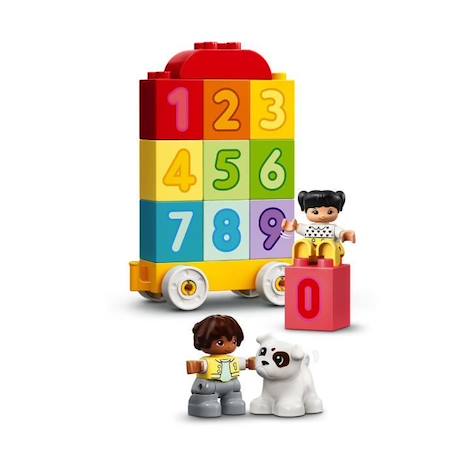 LEGO® 10954 DUPLO® Le train des chiffres - Apprendre à compter Jeux éducatif 1.5 an, Cadeau Jouet Bébé OU Set d’apprentissage VERT 3 - vertbaudet enfant 