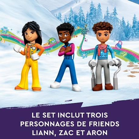 LEGO® Friends 41756 Les Vacances au Ski - Jeu de construction - Cadeau Noël BLEU 4 - vertbaudet enfant 