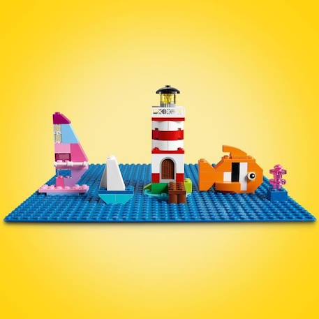 LEGO® 11025 Classic La Plaque De Construction Bleue 32x32, Socle de Base pour Construction, Assemblage et Exposition BLEU 4 - vertbaudet enfant 