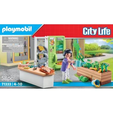 PLAYMOBIL - Boutique de l'école - City Life - Univers scolaire - 58 pièces BLANC 5 - vertbaudet enfant 