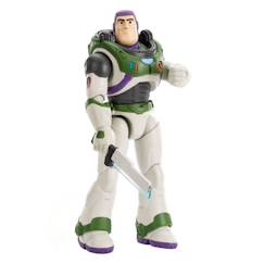 Jouet-Jeux d'imagination-Figurines, mini mondes, héros et animaux-Figurine Buzz l'Éclair Épée Laser - Pixar - MATTEL - Toy Story - Figurine 30cm