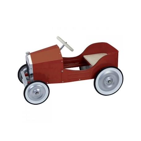 Porteur enfant - VILAC - Grande voiture rouge - Métal et bois naturel - À partir de 3 ans ROUGE 4 - vertbaudet enfant 