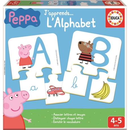 PEPPA PIG Abc - Jeu éducatif BLEU 1 - vertbaudet enfant 