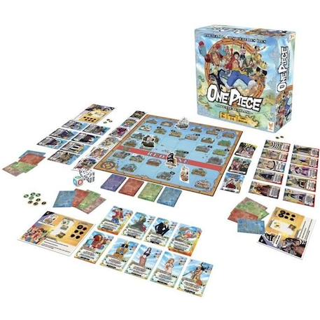 Jeu de société stratégie One Piece - TOPI GAMES - 90 pièces - 2 modes de jeu - Cartes Haki GRIS 1 - vertbaudet enfant 