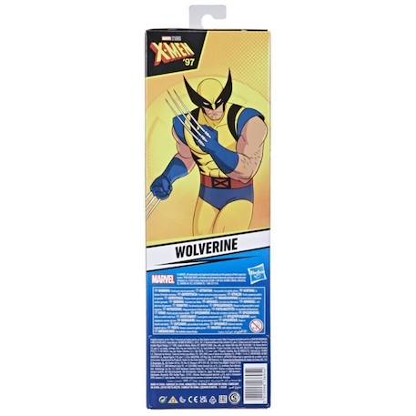 Figurine Wolverine - HASBRO - Titan Hero Series - 28,5 cm - Jouet X-Men pour enfants JAUNE 3 - vertbaudet enfant 