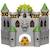 Playset Château de Bowser - JAKKS PACIFIC - Super Mario - Figurine de Bowser - Effets sonores - Mécanismes fonctionnels BEIGE 1 - vertbaudet enfant 
