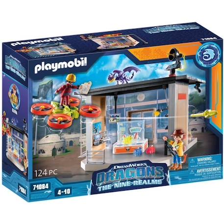 PLAYMOBIL - Dragons Nine Realms: Icaris Lab 71084 - Effets lumineux - Mixte BLANC 1 - vertbaudet enfant 