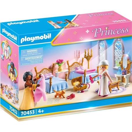 PLAYMOBIL - Chambre princesse avec coiffeuse - Multicolore - 73 pièces BLANC 1 - vertbaudet enfant 