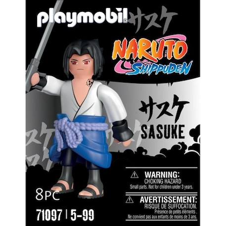 PLAYMOBIL - 71097 - Sasuke - Naruto Shippuden ROSE 3 - vertbaudet enfant 