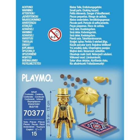 PLAYMOBIL - 70377 - Artiste de rue - Gamme Playmobil City Life - Age 4 ans - 15 pièces JAUNE 5 - vertbaudet enfant 