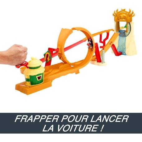 Circuit Mario Kart - Hot Wheels - Royaume De La Jungle - Véhicules - 5 Ans Et + BLANC 4 - vertbaudet enfant 