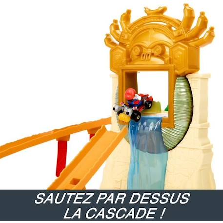Circuit Mario Kart - Hot Wheels - Royaume De La Jungle - Véhicules - 5 Ans Et + BLANC 5 - vertbaudet enfant 
