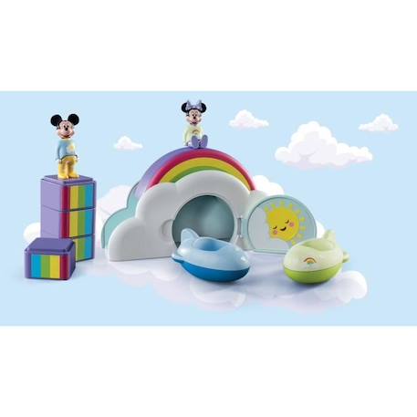 PLAYMOBIL 1.2.3 - Maison des nuages de Mickey et Minnie - Disney - 16 pièces BLEU 6 - vertbaudet enfant 
