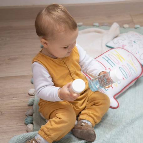 Bouteille sensorielle - lapins - L'Atelier Gigogne - apaiser les petites et grandes émotions de votre enfant BLANC 3 - vertbaudet enfant 