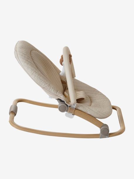 Transat avec arche Babydream écru+gris/blanc+tilleul 9 - vertbaudet enfant 