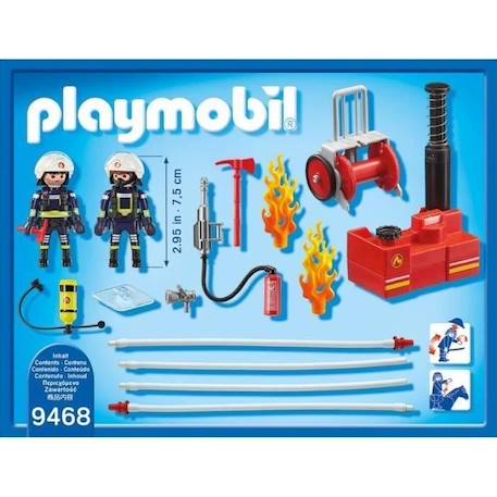 Playmobil 9466 - city action - 4x4 de pompier avec lance-eau - La