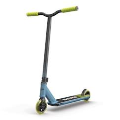 Jouet-Jeux de plein air-Tricycles, draisiennes et trottinettes-Trottinettes-BERG ProxusX1 -Trottinette Freestyle - Bleu/Vert citron