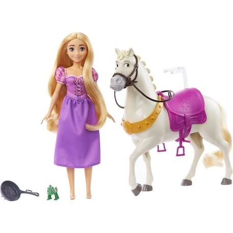 Princesse Disney  - Coffret Raiponce Et Maximus  - Poupées Mannequins - 3 Ans Et + VIOLET 3 - vertbaudet enfant 