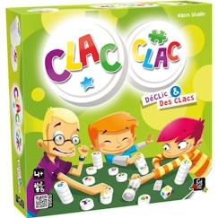 Jouet-Jeux de société-Jeu de société Clac clac GIGAMIC - Pour garçons et filles à partir de 4 ans