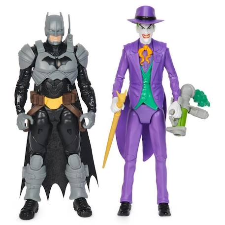 BATMAN - BATTLE PACK Figurine 30 CM Batman VS Le Joker - Batman Adventures BLANC 1 - vertbaudet enfant 