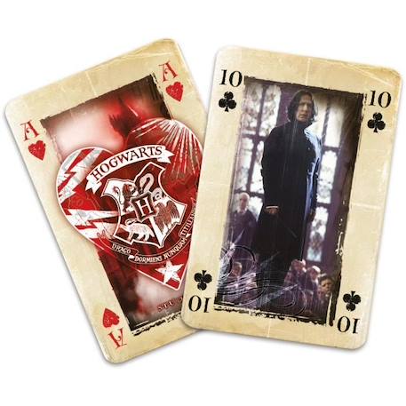 WADDINGTONS N°1 - Harry Potter - Jeu de 54 cartes blanc - Winning