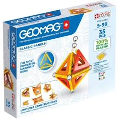 Jouet-Jeux d'imagination-GEOMAG - EcoFriendly 35 pcs Panels