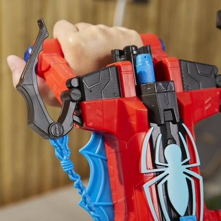 Blaster Double attaque Spider-Man - HASBRO - Nerf - Figurine - Marvel - Multicolore NOIR 4 - vertbaudet enfant 
