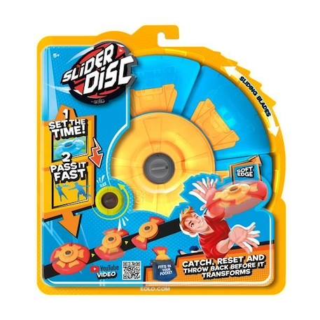 Slider Disc avec timer - GPTOYS - Modèles aléatoires - Disque transformable pour jouer en famille et entre amis VERT 4 - vertbaudet enfant 