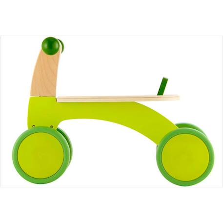 Tricycle bois sans pédale - HAPE - Draisienne à 4 roues - Vert - Mixte - A partir de 12 mois VERT 2 - vertbaudet enfant 