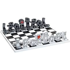 Jouet-Jeux de société-Jeux classiques et de réflexion-Jeu d'échecs Keith Haring - Vilac