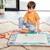 Tapis Aquadoodle - Petit Ours Brun - Dessin - 4 Saisons - Stylo à eau - Pinceau - Bac à eau BLANC 3 - vertbaudet enfant 