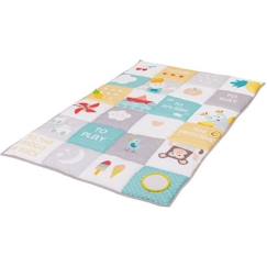 Jouet-Premier âge-Tapis d'activités - TAF TOYS - Grand tapis d'activités I Love 150 x 100 cm - Gris - Bébé - Mixte