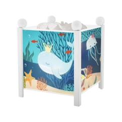Linge de maison et décoration-Veilleuse - TROUSSELIER - Lanterne Magique Ocean - Blanc - Electrique - Pour Enfant