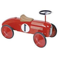 Jouet-Premier âge-Porteur voiture - GOKI - Numéro 1 - Rouge - Métal et plastique - A partir de 1 an