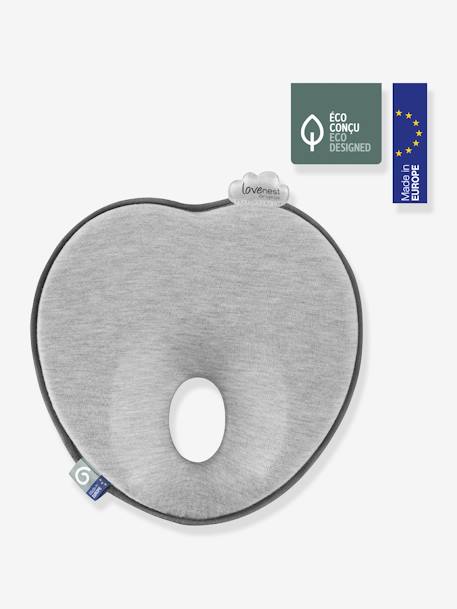 Coussin cale-tête Lovenest Original Gris chiné (Smokey) 1 - vertbaudet enfant 