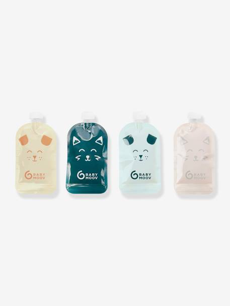 Lot de 20 gourdes réutilisables bleu 3 - vertbaudet enfant 