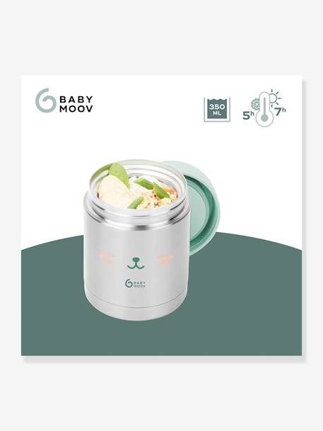 Contenant isotherme inox EAT'S ISY bleu gris 3 - vertbaudet enfant 