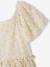 Robe cérémonie fille tulle brodé fleurs vanille 5 - vertbaudet enfant 