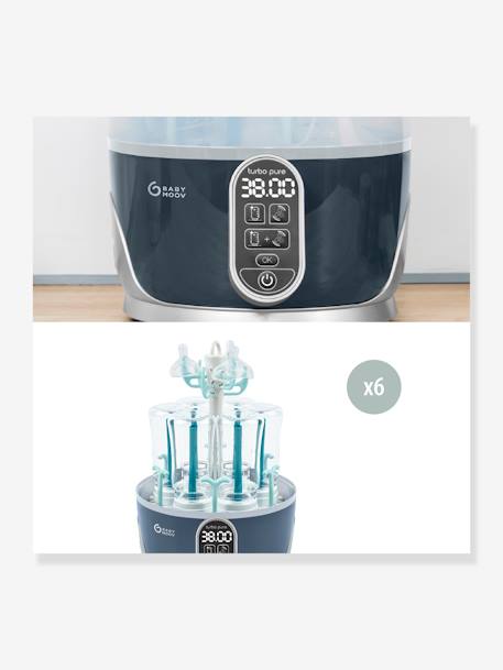 Stérilisateur et sèche-biberons électrique Turbo Pure gris 7 - vertbaudet enfant 