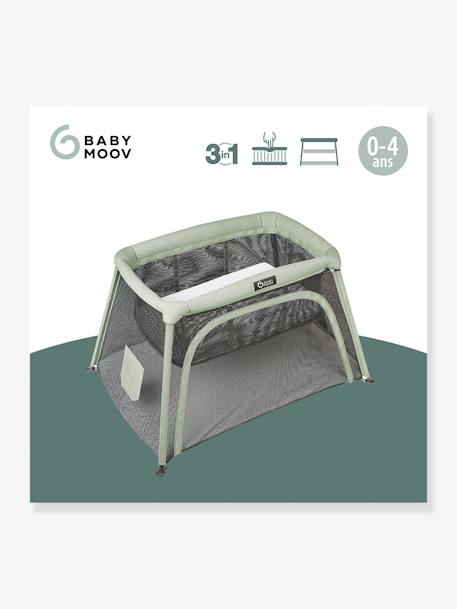 Lit parapluie Moov & Comfy Anthracite/vert sauge 7 - vertbaudet enfant 