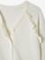 Gilet fille à volants cérémonie beige doré+écru+rose pâle+vert 6 - vertbaudet enfant 
