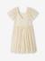 Robe cérémonie fille tulle brodé fleurs vanille 4 - vertbaudet enfant 