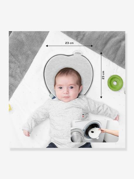 Coussin cale-tête Lovenest Original Gris chiné (Smokey) 11 - vertbaudet enfant 