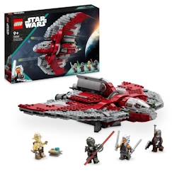 Jouet-Jeux d'imagination-LEGO® Star Wars La Navette T-6 d’Ahsoka Tano 75362 - Vaisseau Lance-Tenons - 4 Personnages