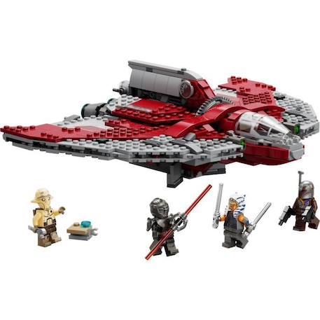 LEGO® Star Wars La Navette T-6 d’Ahsoka Tano 75362 - Vaisseau Lance-Tenons - 4 Personnages ROUGE 4 - vertbaudet enfant 