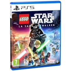 Jouet-Jeux vidéos et multimédia-LEGO Star Wars: La Saga Skywalker Jeu PS5