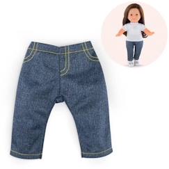 Jouet-Poupons et poupées-Poupons et accessoires-Pantalon Slim pour poupée Ma Corolle - COROLLE - 36cm - Bleu