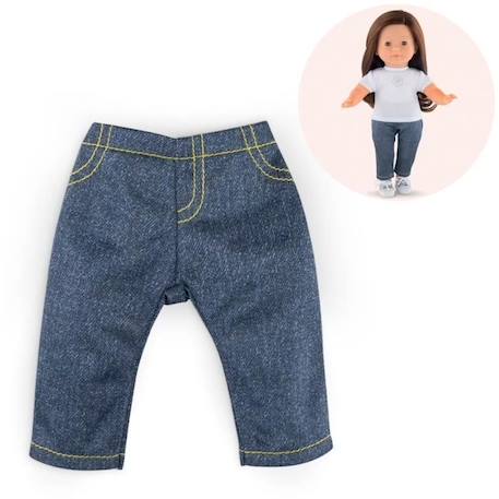 Pantalon Slim pour poupée Ma Corolle - COROLLE - 36cm - Bleu BLEU 1 - vertbaudet enfant 