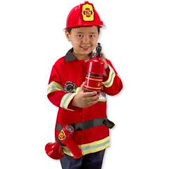 Jouet-Jeux d'imitation-Déguisements-Déguisement Chef des Pompiers MELISSA & DOUG - Garçon et Fille - A partir de 3 ans